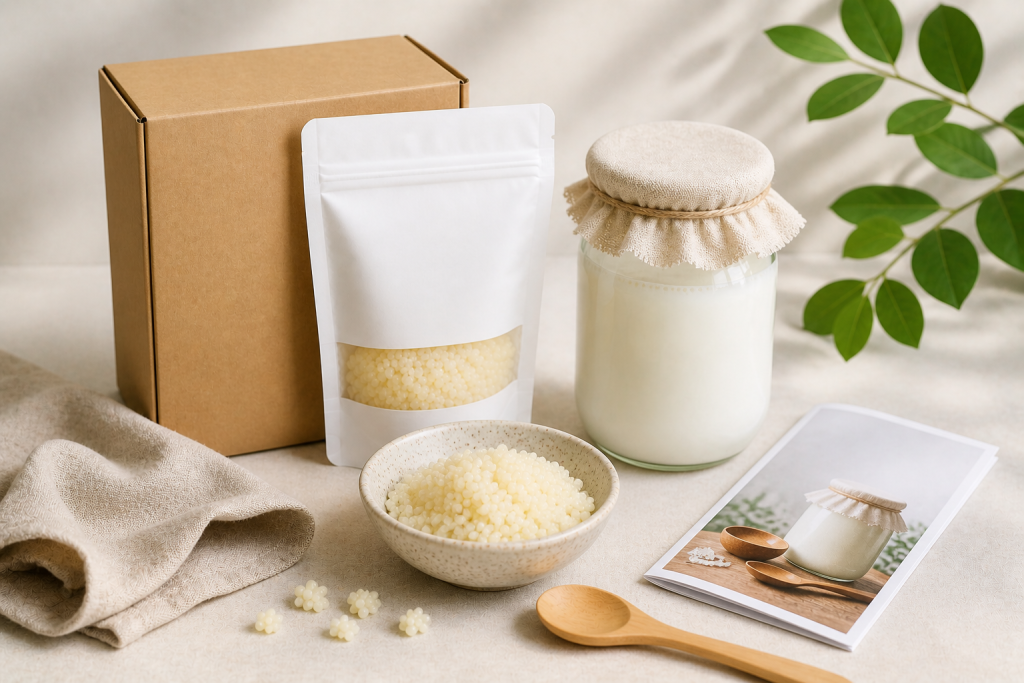 Kefir pakket met handleiding