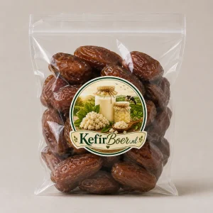 Zak met gedroogde dadels voor waterkefir