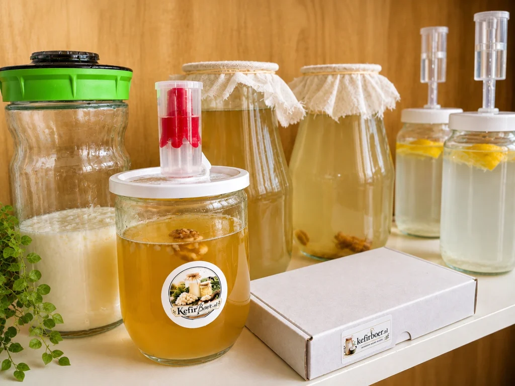 Kefir pakket met handleiding